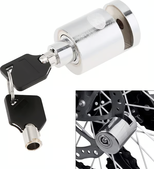 🛵Anti-theft disc brake lock🚲