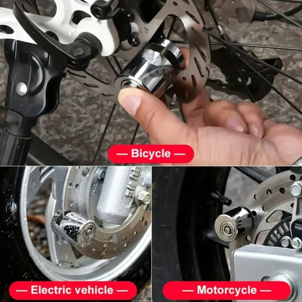 🛵Anti-theft disc brake lock🚲