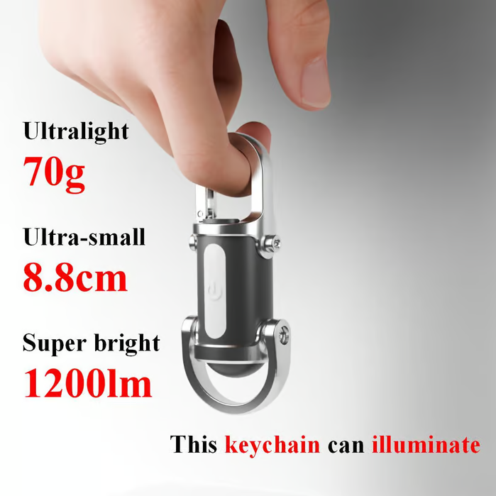 Travel Essentials  Portable LED Work Light Keychain😍😍😍
