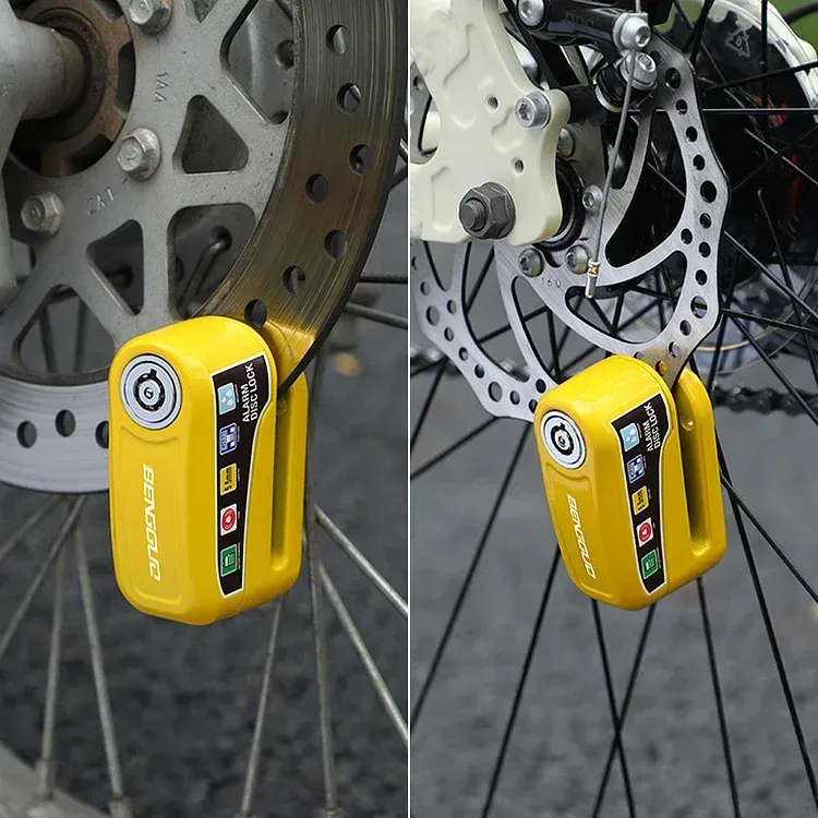 Motorcycle Anti-theft Alarm Disc Lock