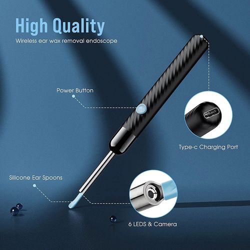 Ear Cleaning Tool Kit with Camera - 1080p HD Quality Video