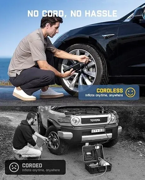 🔥Hot Sale🔥4 in 1 Portable Jump Starter with Air Pump Pro