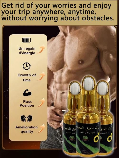 One-Second Effect Leech Essential Oil for Male Enlargement