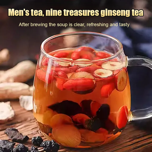 One cup keeps you warm all night - Millennium Ginseng Five Treasures Tea