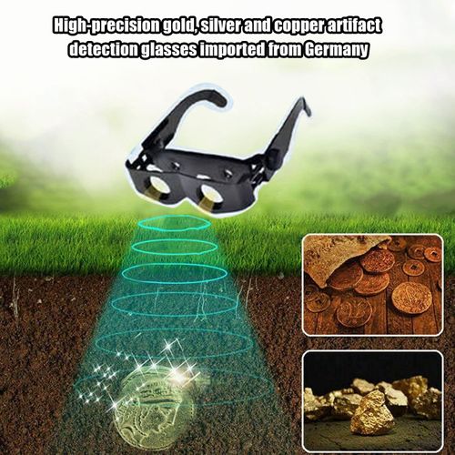 High-precision search for gold, silver and copper cultural relics, exploration of underground 10 meters treasure hunting glasses, pure German imports