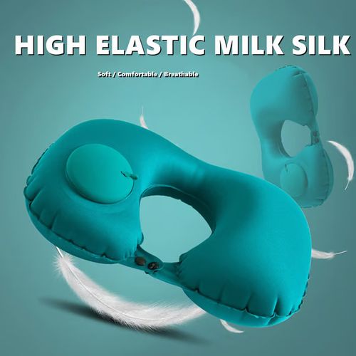 😩Are you still suffering from cervical fatigue?😩 ✨✨Use our press-type inflatable pillow, the black technology in the neck pillow world - manual pressing, easy to carry, comfortable to enjoy!