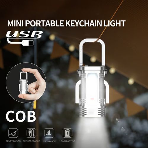 🔥Last Day 🔥1200LM Super Bright Mini Keychain Flashlight Waterproof