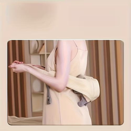 Deep Shoulder And Neck MassageWireless Shiatsu Neck And Shoulder Massager Deep Relaxation Massage, 6 Massage Nodes, Heating, Adjustable Speed, to Meet Different Needs, Rechargeable Suitable for Adult Neck, Back, Leg Relaxation