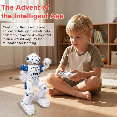 Intelligent RC Robot Toy, Gesture And Touch Sensing