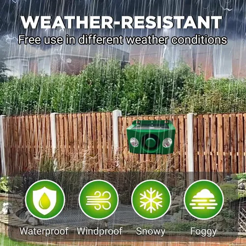 High volume solar warning lights to deter predators 320 sales