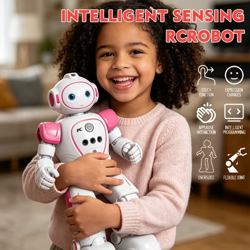 Intelligent RC Robot Toy, Gesture And Touch Sensing