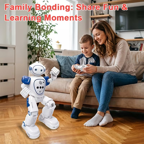 Intelligent RC Robot Toy, Gesture And Touch Sensing