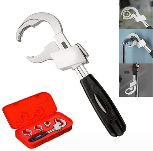 New Multifunctional Adjustable Double-ended Wrench Tool