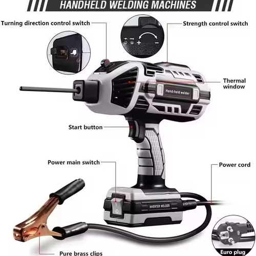 Home Handheld Welding Machine 220V110V Spot Welder Mini Portable Industrial All-in-one Handheld Welder