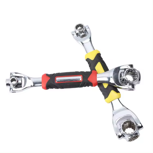 52 in 1 socket wrench 360 degree 8 in 1 multi-functional socket tiger wrench with magnet steel universal hand tool