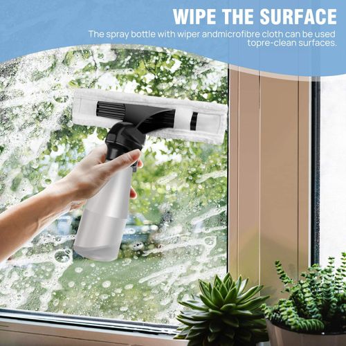 Cordless Window Cleaning Vacuum Rechargeable Electric Window Vacuum Cleaner
