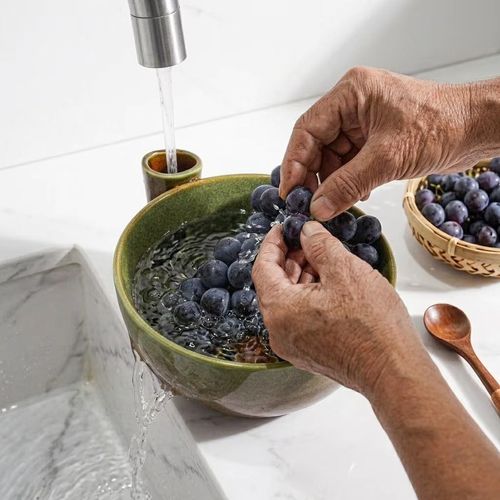 Ceramic Berry Washer Bowl