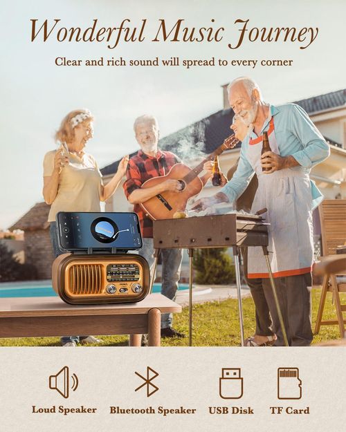 Multifunctional Solar-Powered Charging Speaker