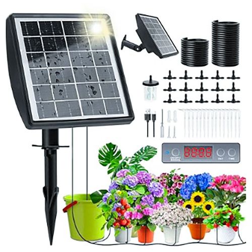 New Solar-powered Automatic Timer Watering Device