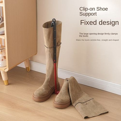 Adjustable Boot Shaper with Fragrance Beads 33-54cm Plastic Boot Tree Support Odor Eliminator&Shape Keeper
