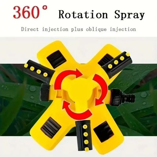 360 Degree Automatic Rotating Sprinklers Garden Lawn Sprinkler