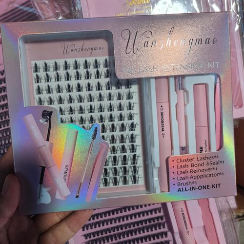 30-40D Voluminous Curved False Eyelashes 6-Piece Set