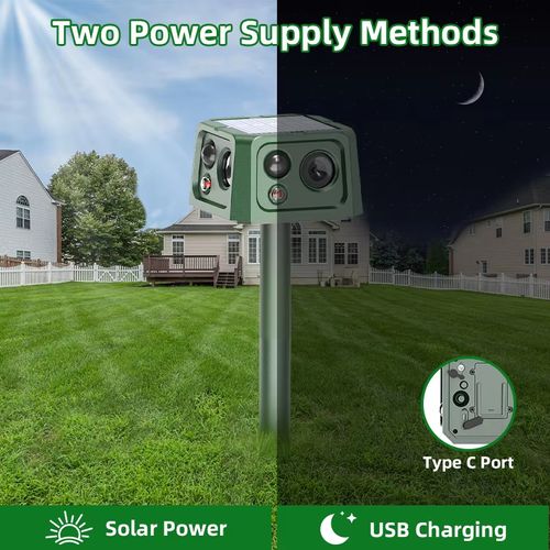 Solar Mouse Repeller 360 Degree