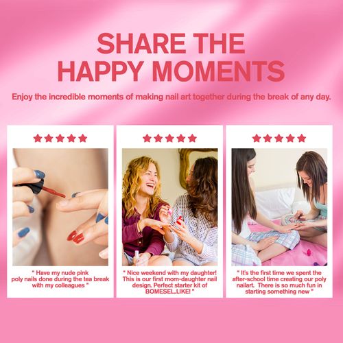Nail art tool kit, for home beginners and professional nail salons
