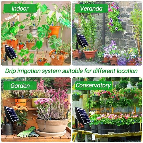 New Solar-powered Automatic Timer Watering Device