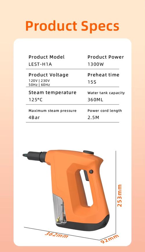 Multi-purpose High Power Steam Cleaner
