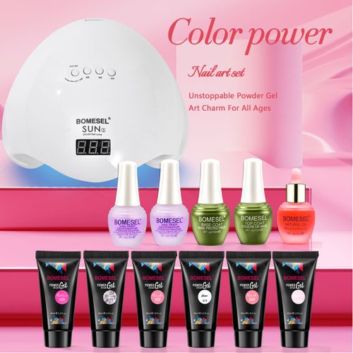 Nail art tool kit, for home beginners and professional nail salons