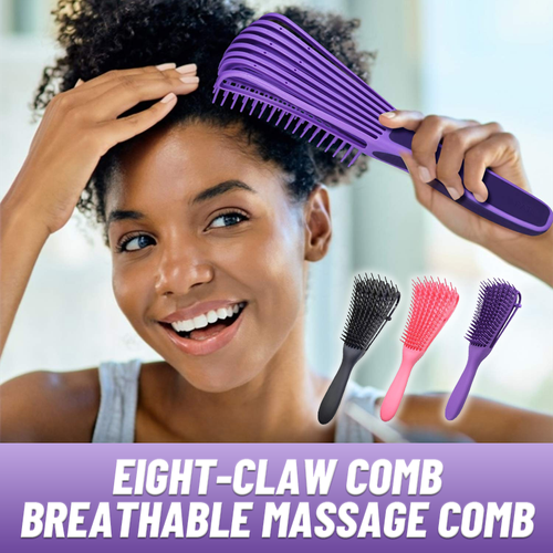 Eight-Claw Comb Breathable Massage Comb（2 pieces）