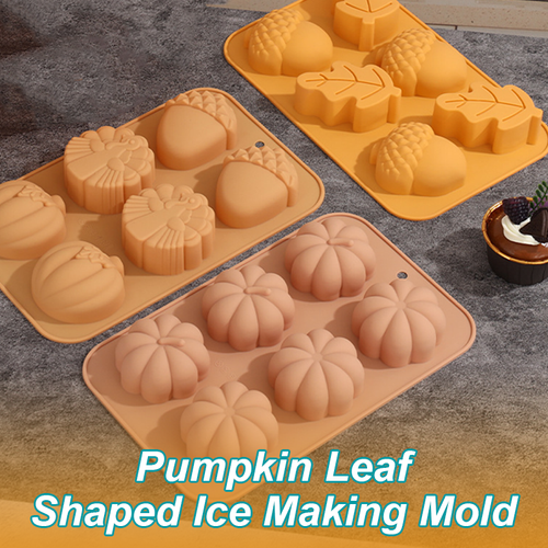 Pumpkin Leaf Shaped Ice Making Mold