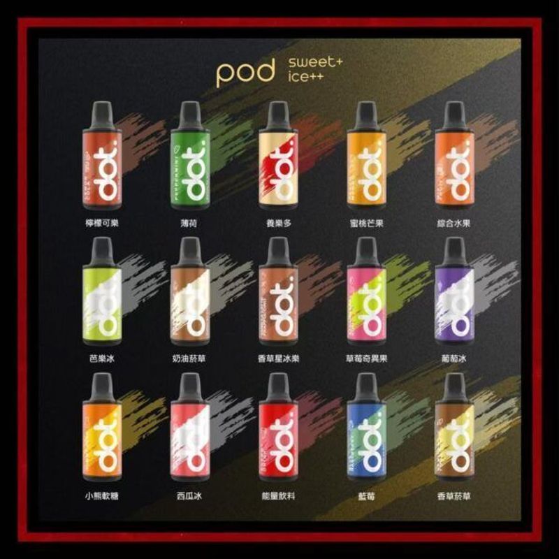 DOTMOD佩特里 Dotmod Dot 多口味選擇 換彈設計 替換式電子煙彈 2500口 3ml