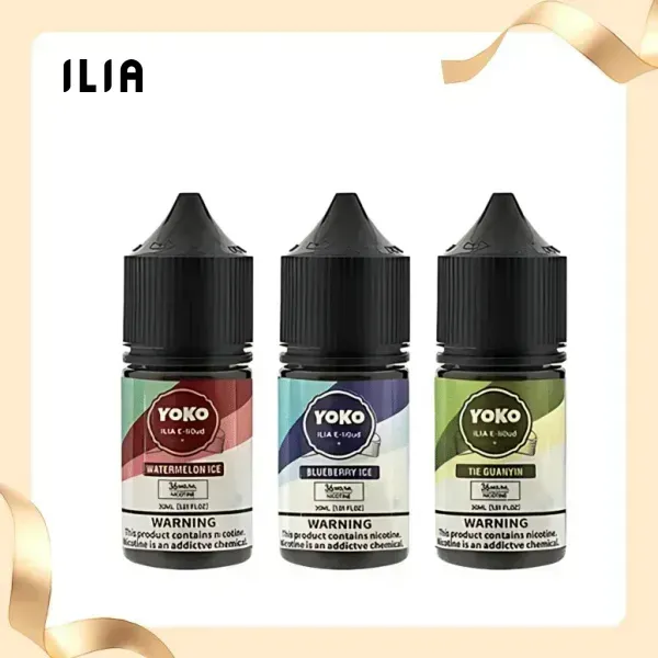ILIA哩亞 日用補油電子煙油 30ml 5%