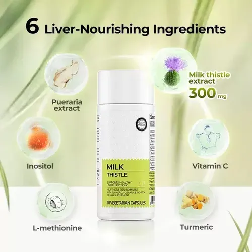 Nettle Capsules, 6 powerful liver-protecting ingredients. Nettle protects liver cells, while Korean artichoke + turmeric relieve stress. For those who stay up late, take them before bed to stay energetic in the morning, for social drinkers, take them before drinking to alleviate post-drinking discomfort. If you place an order today, It's a must-have for everyone's liver protection needs.