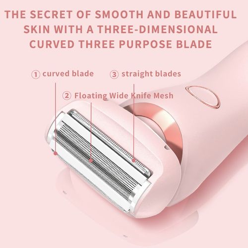Epilator ladies double head shaver private hair trimmer electric shaver ladies hair removal instrument