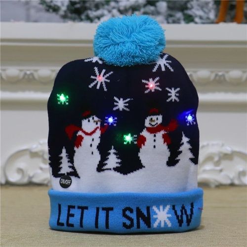 🎁2025 Early Christmas Sale - Christmas LED Light Knitted Beanies