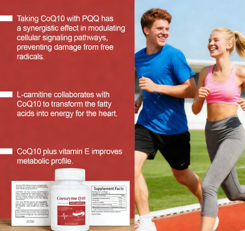 Coenzyme Q10 Soft Capsules, Enhance Immunity, Support Cardiovascular System