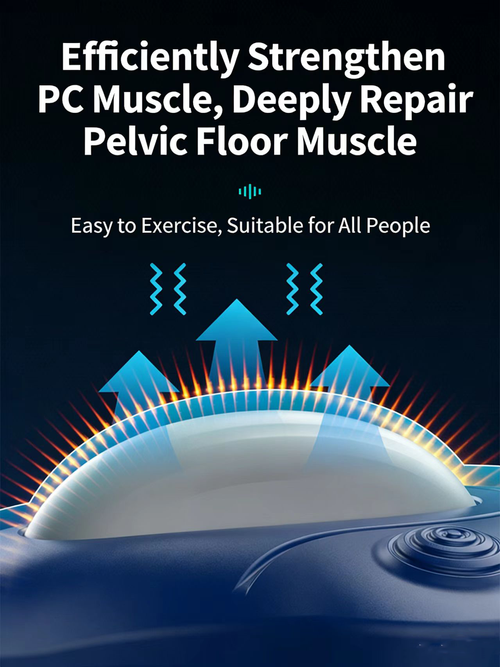 Multifunctional Electric Computerized Muscle Kegel Trainer for Men and Women, Pelvic Floor Exercise Tool, Inner Massager