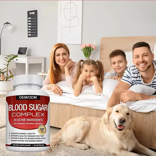 Cinnamon, bitter melon, chromium, mulberry, alpha-lipoic acid, herbal health blood sugar level capsules