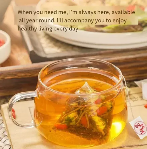 Dandelion, chrysanthemum and mulberry seed tea - the liver-cleansing tea for those who stay up late and sit for long periods. This tea is made with carefully selected herbs such as dandelion, chrysanthemum and mulberry seed. It clears heat, calms the liver, improves vision, moistens the intestines and relieves constipation caused by staying up late. It is easy to brew. Each bag contains 50 servings. If you place an order today, you will receive 2 large bags, totaling 100 servings.