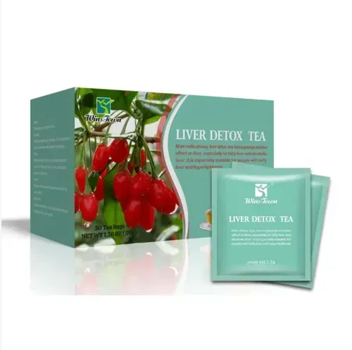 Herbal Liver Cleansing Tea, made with natural herbs such as wolfberry and chrysanthemum, gently cleanses the liver. When brewed and drunk, it is refreshing and not bitter, helping to relieve the liver's burden and alleviate fatigue. If you place an order today, y. It is natural and free of additives, and is suitable for daily consumption to maintain a good state.