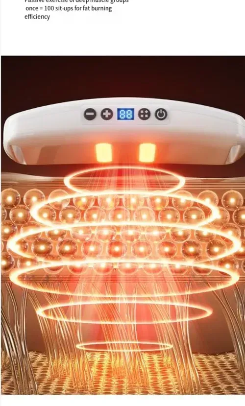 The lazy person's fat-burning machine. It uses high-frequency vibration to break down stubborn fat. Abdominal heat therapy accelerates metabolism. It penetrates deeply and directly targets the fat layer. 6 modes are suitable for various needs. With a long battery life of 2000mAh, it is easy to wear and allows for comfortable lying and slimming. It can help you lose about 10 pounds per month.