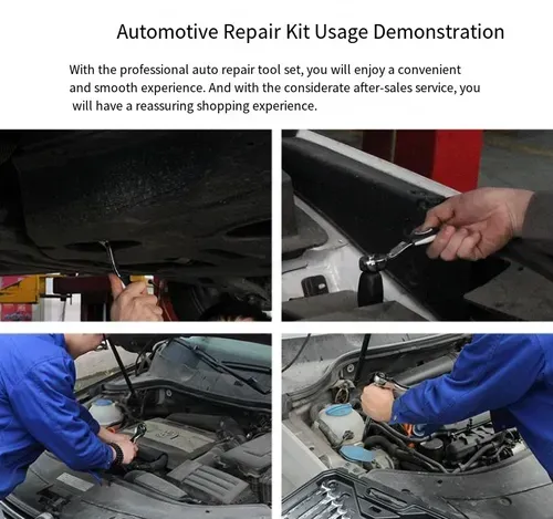 This 216-piece CS-1 grade chromium-vanadium steel tool set covers all types of maintenance tools. The material is wear-resistant and durable, and the professional storage box is portable and easy to carry. It is suitable for maintenance in various scenarios such as automobiles, homes, and outdoors, allowing you to solve all kinds of maintenance problems with just one set. It is an all-round maintenance tool for both professionals and amateurs.