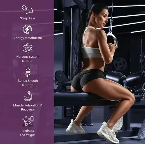 12-in-1 Compound Magnesium: 12 active magnesium components + 700 milligrams of high concentration, take one capsule daily. It helps improve sleep, boost energy, and relieve muscle tension. Place your order today, and we will send you a total of 3 bottles of 12-in-1 magnesium compound capsules to restore your body. Each bottle contains 120 capsules, totaling 360 capsules, which can be consumed for 4 months. It provides sufficient energy for your body.