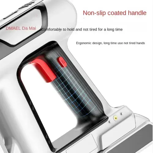 Lithium battery nail gun. Place your order today and you will receive 1000 nails for free. It can be used in single-shot or burst-fire mode, allowing you to switch freely. It has lithium battery-powered wireless power supply and is made of high-strength material, which is durable. The ergonomic handle makes it easy to operate. It is an efficient tool for woodworking, decoration, DIY projects, and can nail all kinds of demands.