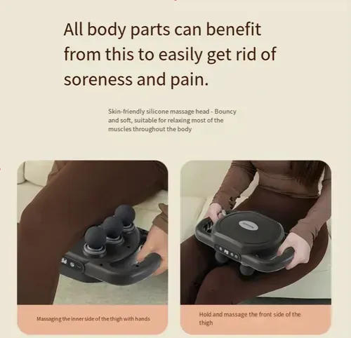 Place your order today and 16 units will be upgraded to 30 units.Place your order today and 12 heads will be upgraded to 30 heads.This fascial massage device has a 48KG force output that can penetrate up to 35mm of the fascial layer. It features multiple adjustment settings and intelligent timing function, is silent, non-slip, and easy to operate. It is suitable for office workers, fitness enthusiasts, and elderly people. making it your all-body muscle stress relief station.