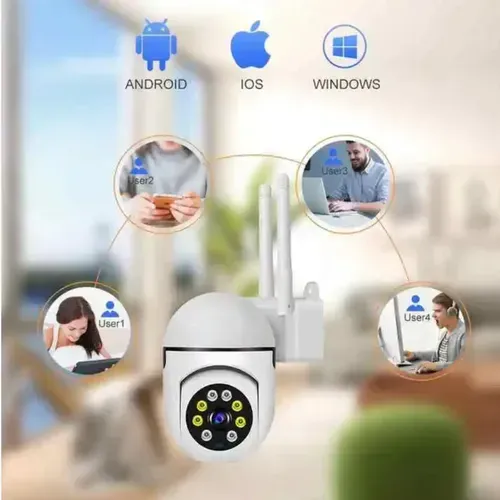 With a single lens covering the entire room and a 355° dual-panel design, no corner is missed. Traditional cameras often struggle to see everything, missing only the left or right sides. But this wireless camera's dual-panel design is like giving your surveillance system two moving eyes. It offers 355° horizontal rotation with no blind spots and 90° vertical tilt for flexible viewing. With a simple swipe of your phone, every corner is captured.