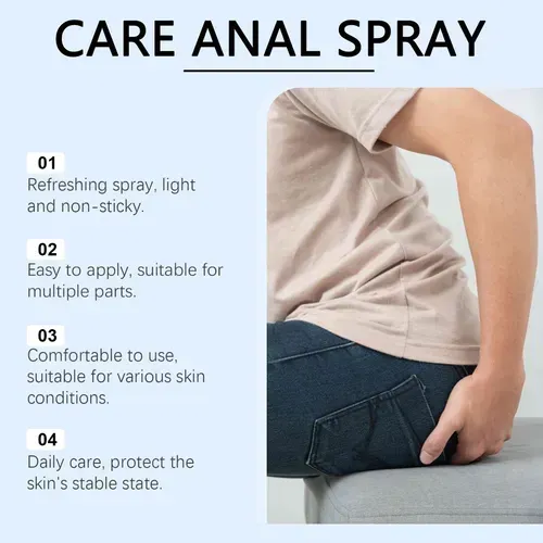 which is equivalent to one treatment course.Say goodbye to perianal swelling and burning sensations - ximonth perianal care spray: A gentle plant-based formula combined with a portable spray design, making it easy to achieve comfortable repair and daily perianal care suitable for multiple areas.
